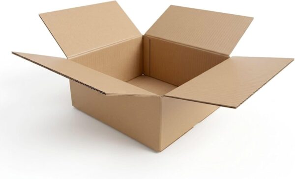 AOURA Carton Boxes 45x45x23cm | 5-Ply Corrugated Heavy Duty | Pack of 3