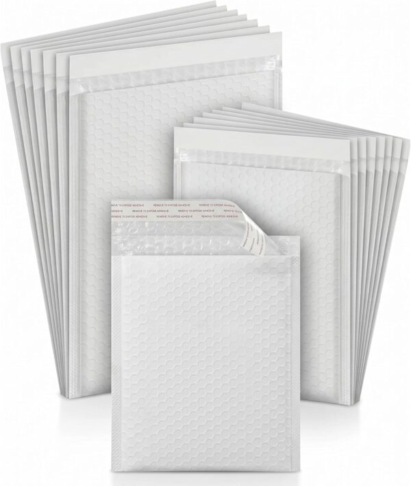 Aoura Bubble Pouches 27x40cm | Self-Seal Padded Mailers | Pack of 50