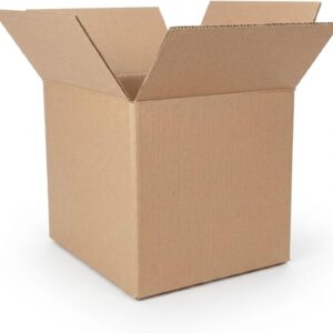 AOURA Extra Large Carton Boxes 55x55x70cm | 5-Ply Corrugated | Pack of 3