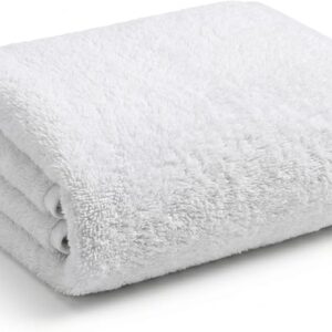 AOURA Jumbo Bath Towel 90x180cm | 600 GSM | Extra Large | Resort Grade