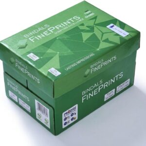 BINDALS A4 Copy Paper 80 GSM | Box of 5 Reams 2500 Sheets | A-Grade