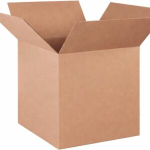 AOURA Heavy Duty Carton Boxes 45x45x45cm | 10-Ply Corrugated | Pack of 10