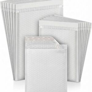 Aoura Bubble Pouches 20x25cm | Self-Seal Padded Mailers | Pack of 50