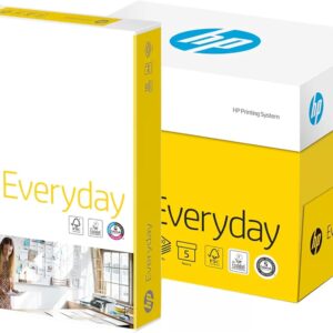 HP Everyday A4 Paper 75 GSM | Box of 5 Reams 2500 Sheets | FSC Certified