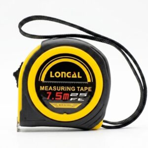 Lonical 7.5m 25ft Measuring Tape | Heavy-Duty Retractable | Metric & Imperial | Magnetic Hook